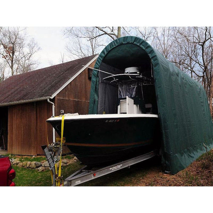 Rhino Shelter Instant Garage RV/Boat Garage 14’W x 36’L x 15’H - PB143615RGN