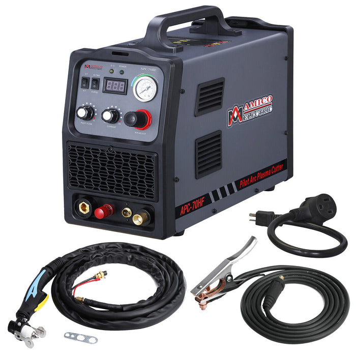 Amico Electric APC-70HF 100~250V Wide Voltage 1.2 inch Clean Cut 70 Non-touch Pilot Arc Plasma Cutter New - Backyard Provider