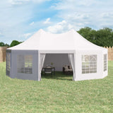 Outsunny 29' x 20' Large 10-Wall Event Wedding Reception Gazebo Canopy Tent - 01-0006-002