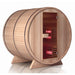 Sauna Hammam OUTDOOR INFRARED SAUNA IN RED CEDAR BOREAL® TRC IR CONCEPT - BARREL BARREL 180 * 180 - MK53019752