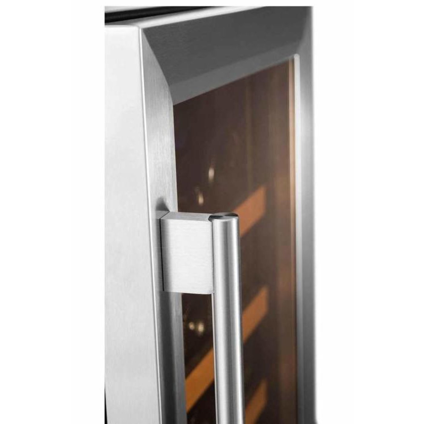 Smith and Hanks 19 Bottle Single Zone Wine Cooler, Stainless Steel Door Trim - RW58SR