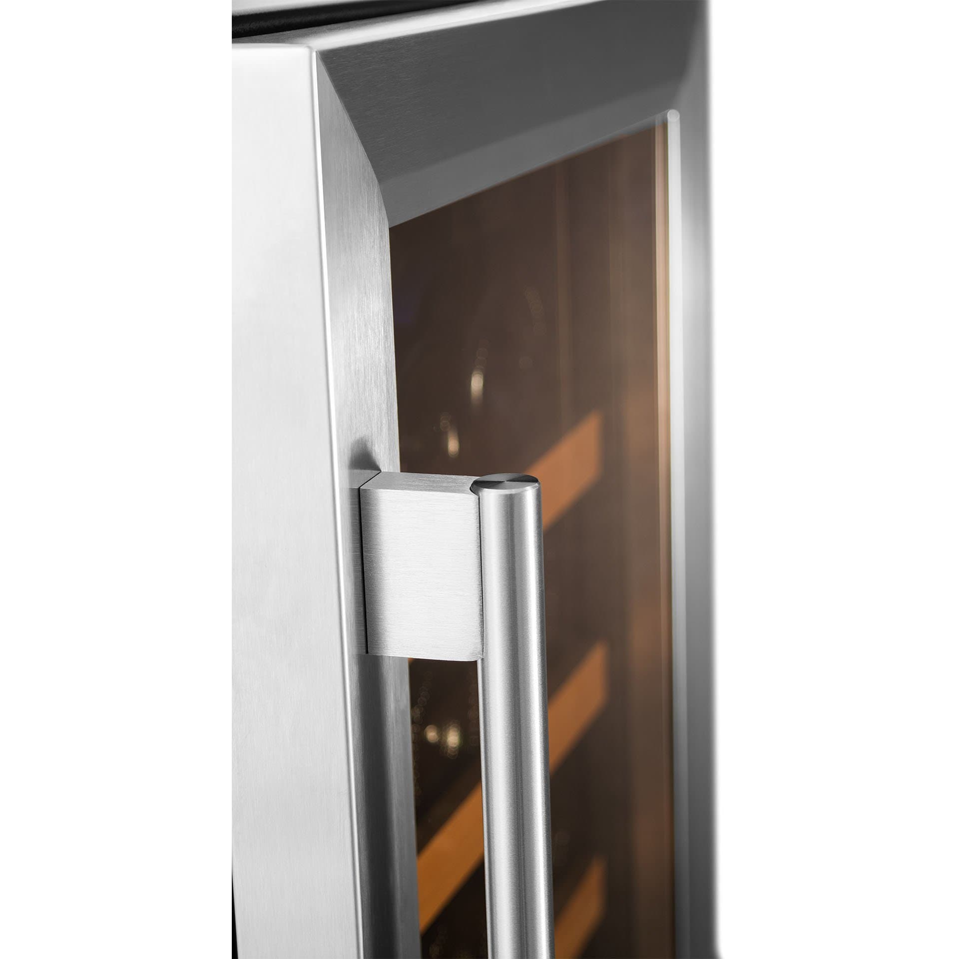 Smith and Hanks 34 Bottle Single Zone Wine Cooler, Stainless Steel Door Trim - RW88SR