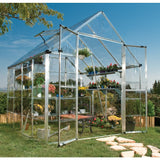 Palram - Snap & Grow 8' x 8' Greenhouse - Silver - HG8008