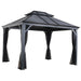 Sojag™ Mykonos II Gazebo Steel Roof with Mosquito Netting