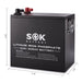 8 x SOK Battery 206Ah 12V LiFePO4 Deep Cycle Batteries | 8 x 2,636wH Lithium Solar Batteries | 1,648Ah / 21.08kWh - Backyard Provider