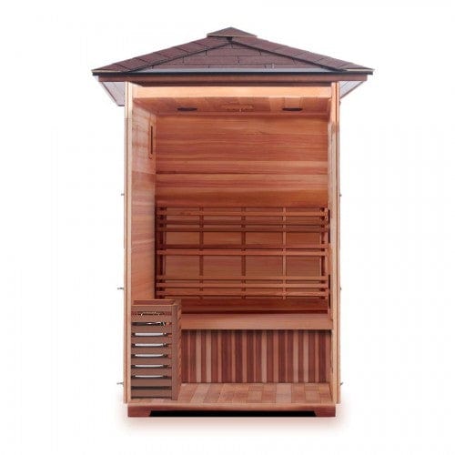 SunRay Bristow Outdoor 2 Person Traditional Steam Sauna - HL200D2