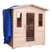 SunRay Grandby Outdoor 3 Person Far Infrared Sauna with Ceramic Heater - HL300D
