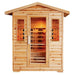 SunRay Cayenne Outdoor 4 Person Far Infrared Sauna with Ceramic Heater - HL400D