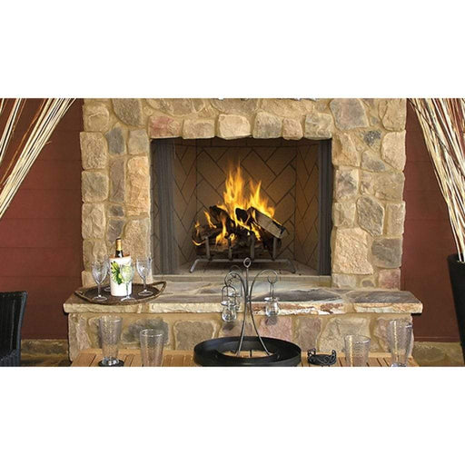 Superior WRE6000 Traditional Wood Burning Outdoor Masonry Fireplace - WRE6036 - Backyard Provider