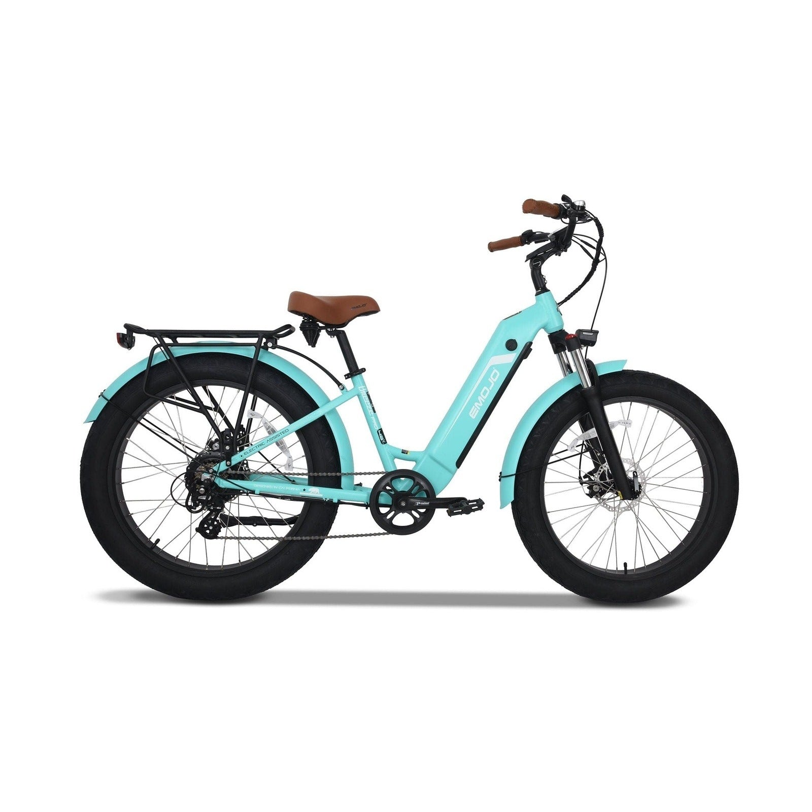 Emojo Breeze Pro 500W 48V Step Through Cruiser Electric Bike - EBK26-02