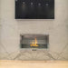 The Bio Flame 38-Inch Firebox SS Built-in Ethanol Fireplace