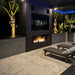 The Bio Flame 72-Inch Firebox SS - Built-in Ethanol Fireplace