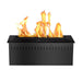 The Bio Flame 18-Inch Smart Remote Controlled Ethanol Burner, Black or Stainless Steel
