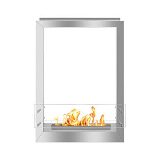The Bio Flame 24-Inch Firebox DS Built-in See-Through Ethanol Fireplace
