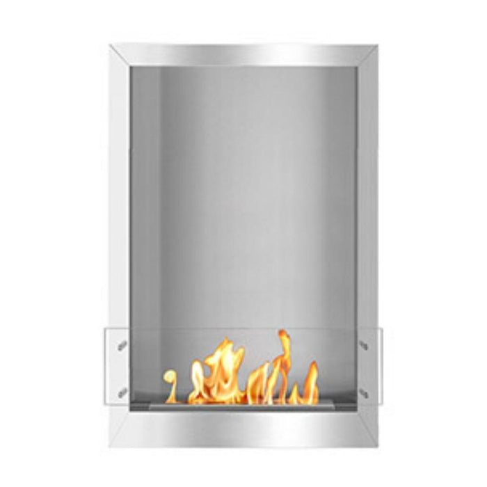 The Bio Flame 24-Inch Firebox SS Built-in Ethanol Fireplace
