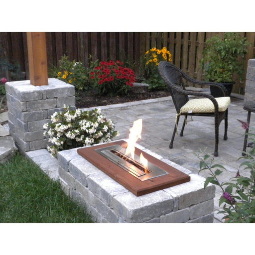 The Bio Flame 24-Inch Indoor/Outdoor Ethanol Fireplace Burner