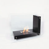 The Bio Flame Allure 47-Inch Free Standing Ethanol Fireplace