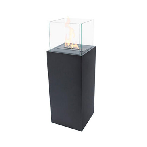 The Bio Flame Torch 2.0 39-Inch Tall Free Standing Ethanol Fireplace-Column