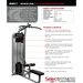 TKO Dual Lat Pull Down / Mid Row Machine