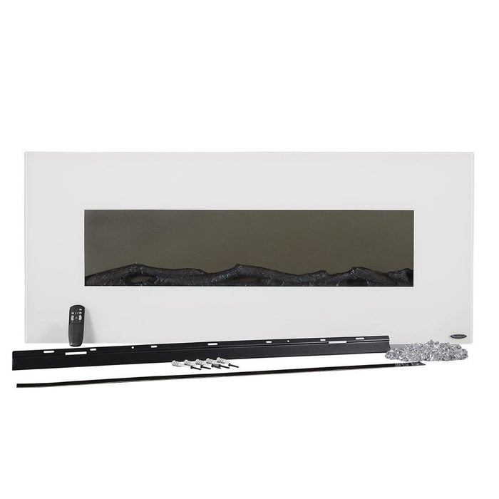 Touchstone Ivory 50" Wall Mounted Electric Fireplace - 80002