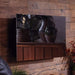 Touchstone Mirror Onyx 50" Wall Mounted Electric Fireplace - 80008