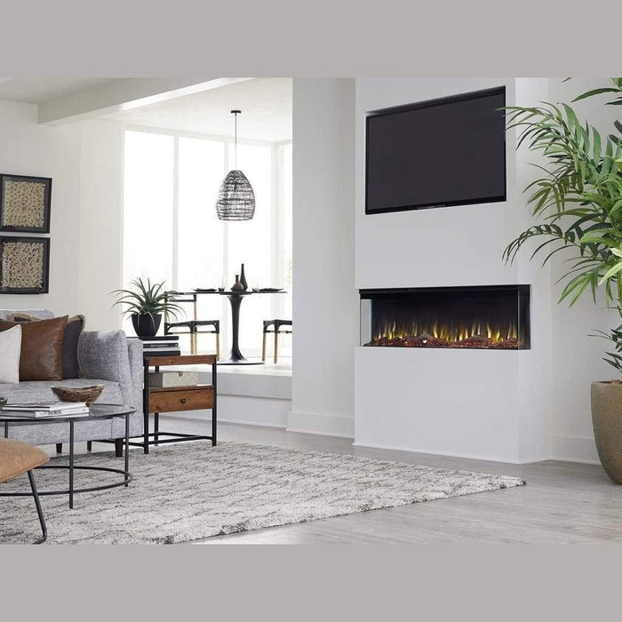 Touchstone Sideline Infinity 3 Sided 50" WiFi Enabled Recessed Electric Fireplace Alexa/Google Compatible - 80045