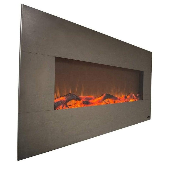 Touchstone The Onyx Stainless 50" Wall Mounted Electric Fireplace - 80026