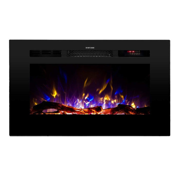 Touchstone The Sideline 28" Recessed Electric Fireplace - 80028