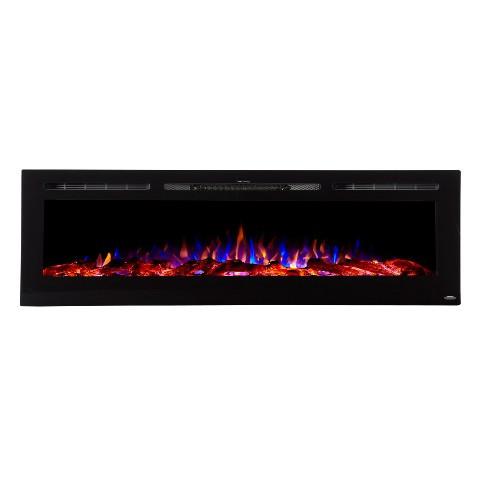 Touchstone The Sideline 84" Recessed Electric Fireplace - 80043