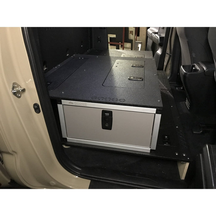 Goose Gear Toyota Tacoma 2005-Present 2nd and 3rd Gen. Double Cab - Second Row Single Drawer Module - 60% Passenger Side