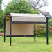 Outsunny 11.5' x 11.5' x 8' Outdoor Patio Gazebo Pergola - 84C-243