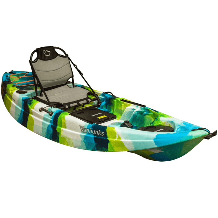 Vanhunks 9' Manatee Single Seater Fishing Kayak - manatee_9_river_rock