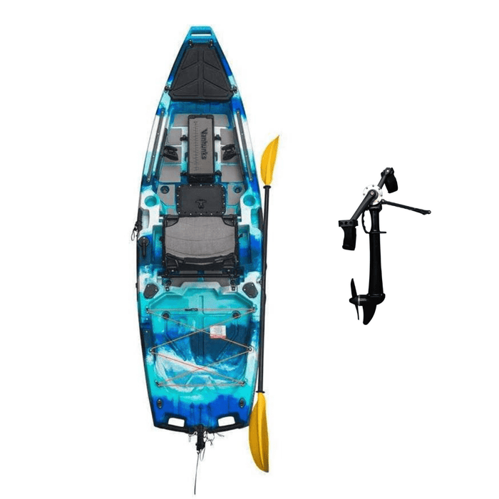 Vanhunks 9'8" Pike Fishing Kayak w/ Optional Drive - pike_bora_bora