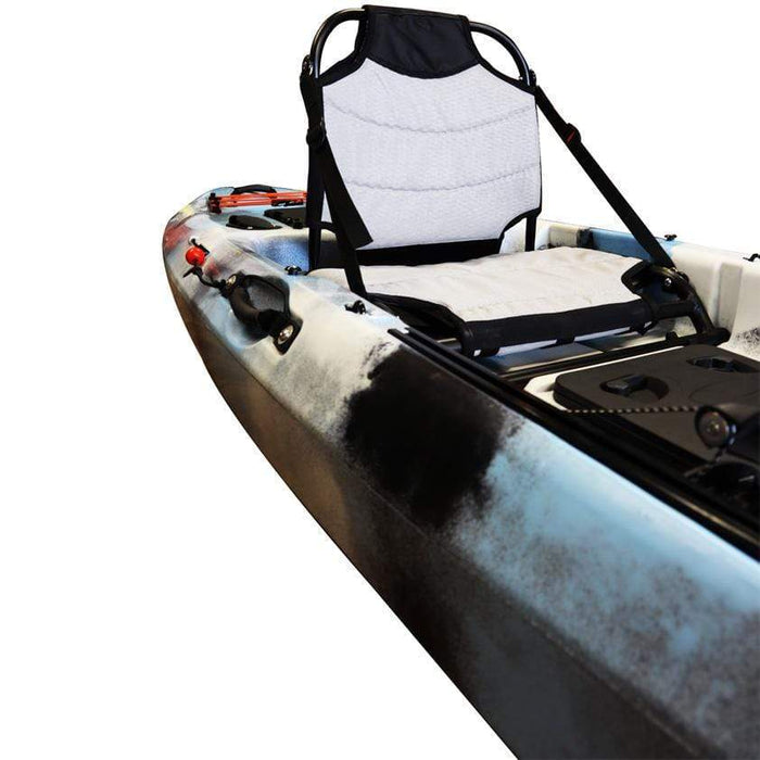 Vanhunks 12' Tarpon Deluxe 2 Fishing Kayak - tarpon2_blue_black_white