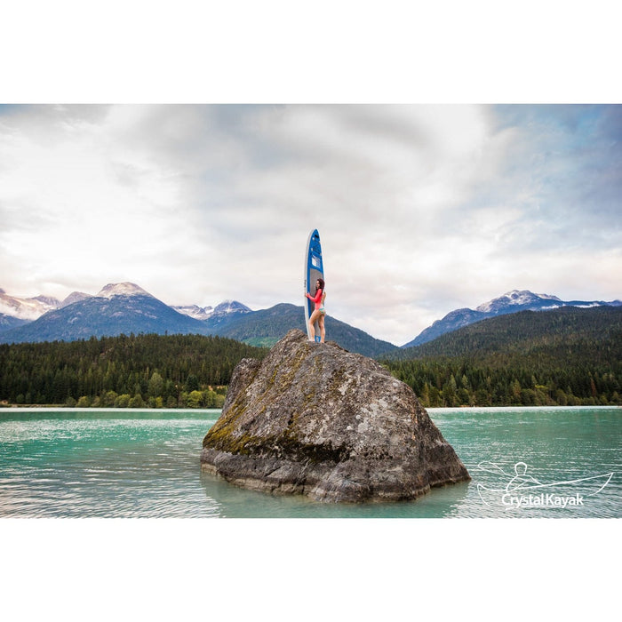 Crystal Kayak The Vision Board™ - 11ft Inflatable Paddleboard - KAYAK-VISION-BRDLG