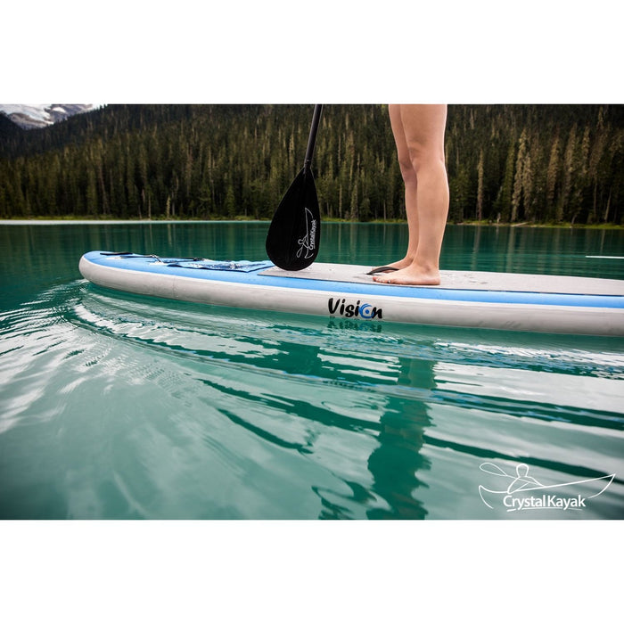 Crystal Kayak The Vision Board™ - 11ft Inflatable Paddleboard - KAYAK-VISION-BRDLG
