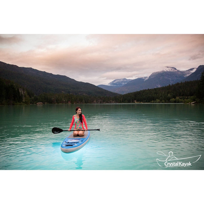 Crystal Kayak The Vision Board™ - 11ft Inflatable Paddleboard - KAYAK-VISION-BRDLG