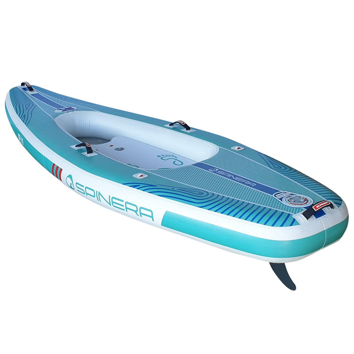 Crystal Kayak SPINERA 10 FT INFLATABLE PADDLE BOARD KAYAK HYBRID -21004