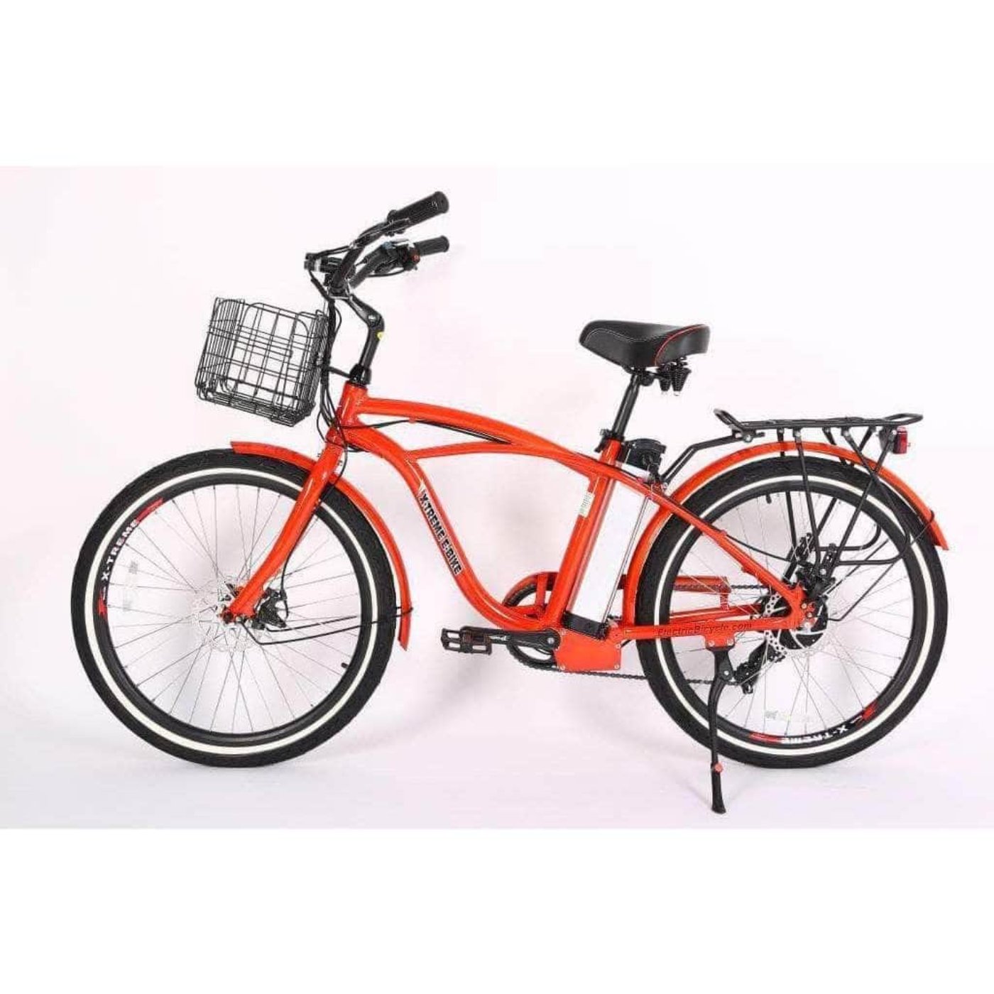 X-Treme Newport Elite 24 Volt 300W Electric Cruiser Bike