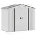 Outsunny 7' x 4' Steel Storage Shed Organizer - 845-030WT