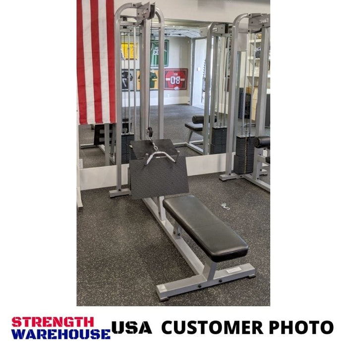 York Barbell STS Seated Low Row - 55018 - Backyard Provider