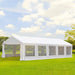 Outsunny 32' x 16' Large Outdoor Carport Canopy Heavy Duty Party/Wedding Tent - 100110-046W