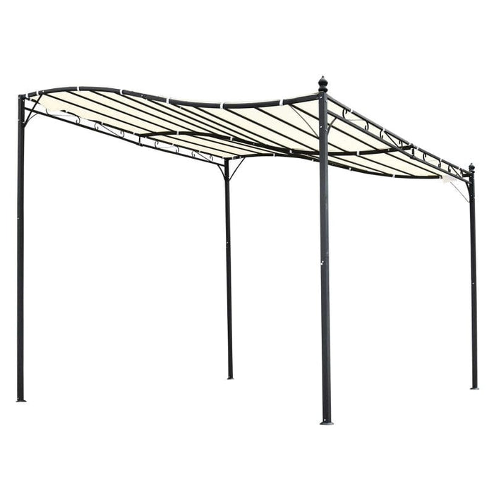 Outsunny 10' x 10' Steel Outdoor Pergola Gazebo Patio Canopy - 84C-038