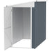 Outsunny 4' x 6' Steel Garden Storage Shed - 845-692