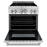 ZLINE 30 Inch. Professional Gas Range in Stainless Steel, RG30